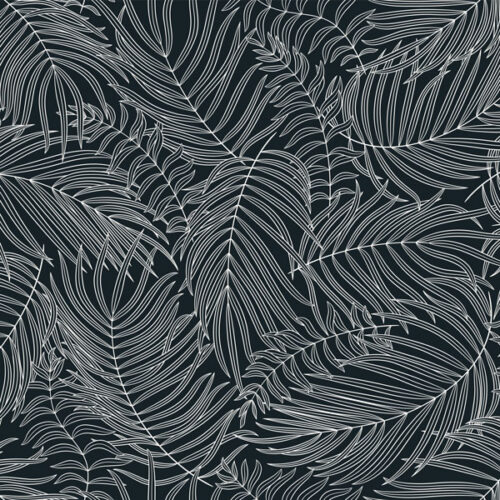 Samolepljive tapete sa motivima apstraktne prirode u crno beloj kombinaciji