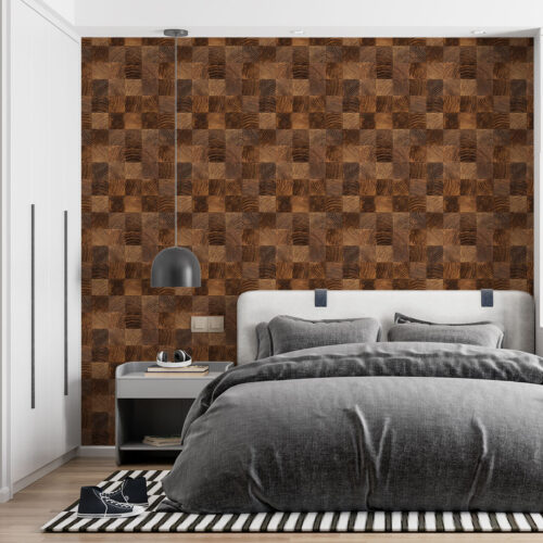 Tapete-za-spavacu-sobu Drvene kocke