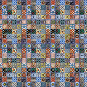 Samolepljive tapete Samolepljive tapete sa motivima portugalskog mozaika