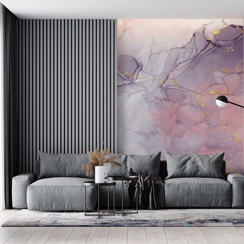 Fototapete - Violet mermer