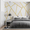 fototapete-zlatno-beli-mozaik-za-spavacu-sobu Fototapete - Zlatno beli mozaik